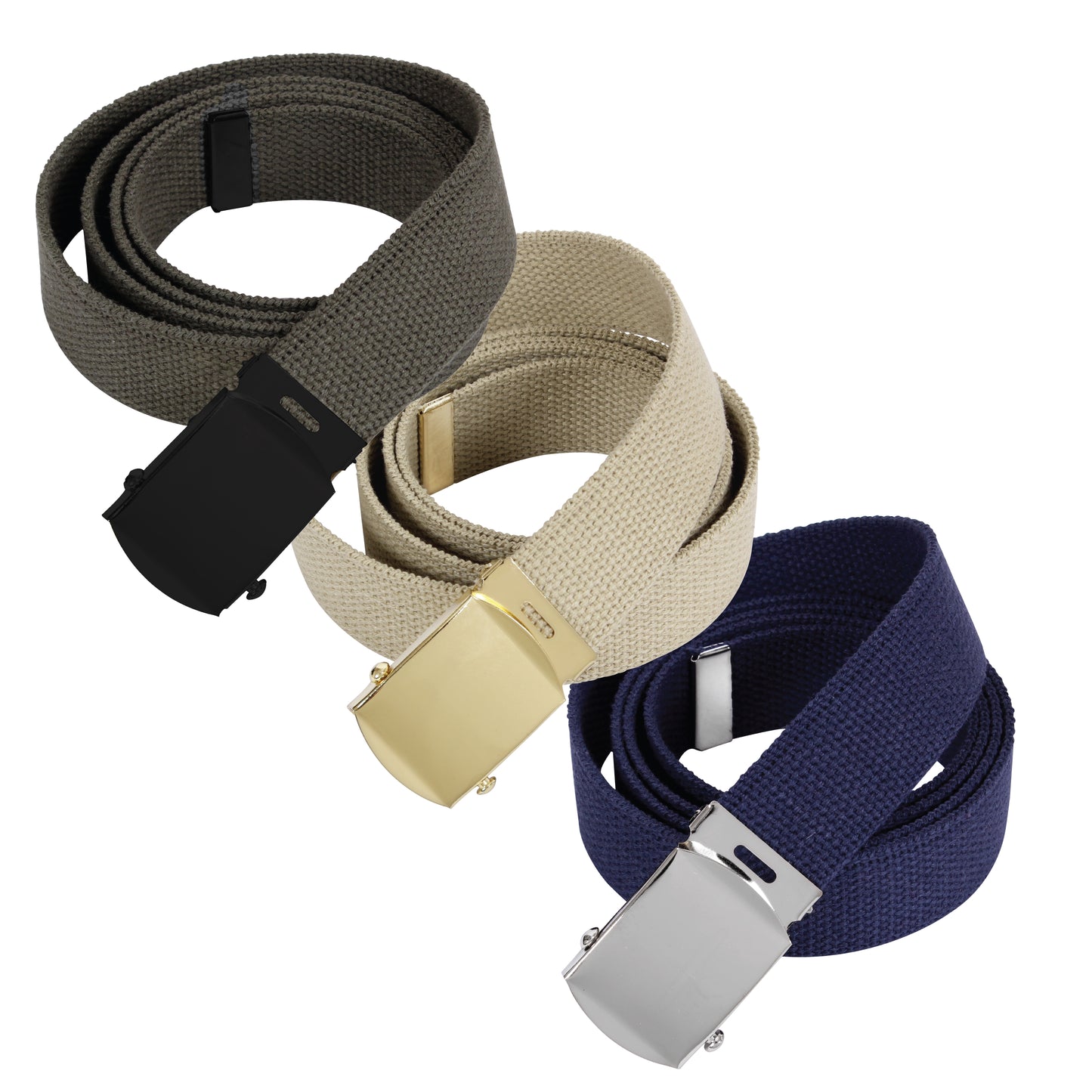 Web Belts - 3 Pack