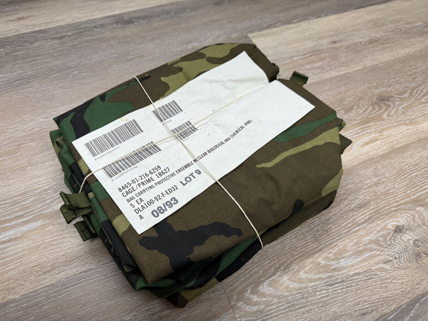 US Military Chemical Protective Gear Bag – Woodland – New