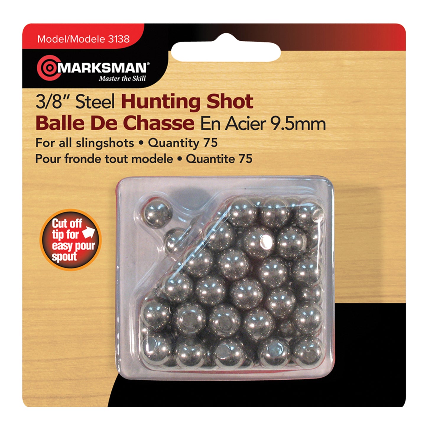 Marksman 3/8" Steel Shot