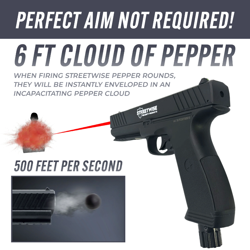 Streetwise HEAT .50 Cal Pepper Launcher