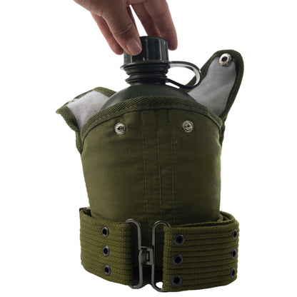 Rothco G.I. Type Plastic Canteen & Pistol Belt Kit