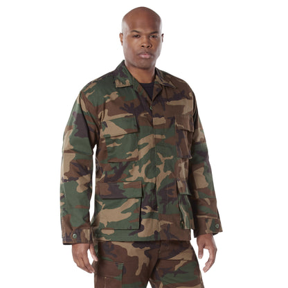 Rothco Twill Woodland BDU Shirt