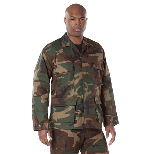 Rothco Twill Woodland BDU Shirt
