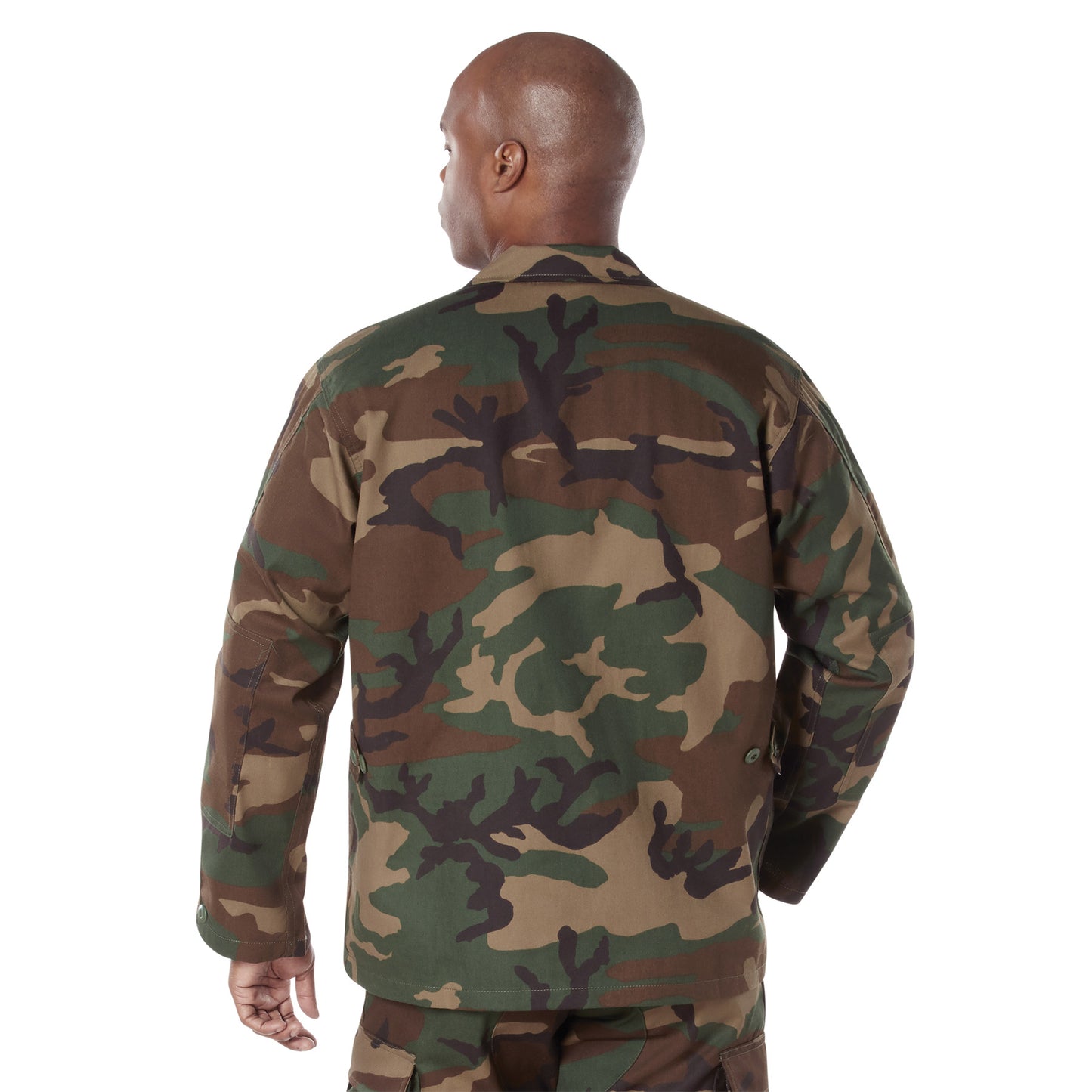 Rothco Twill Woodland BDU Shirt