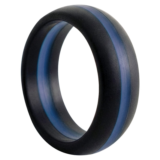 Rothco Thin Blue Line Silicone Ring