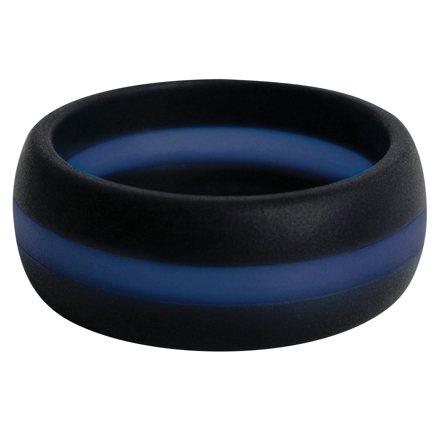 Rothco Thin Blue Line Silicone Ring
