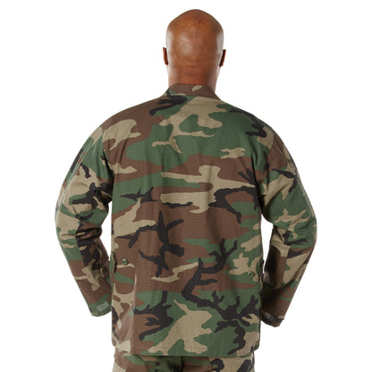 Rothco Rip Stop Woodland BDU Shirt
