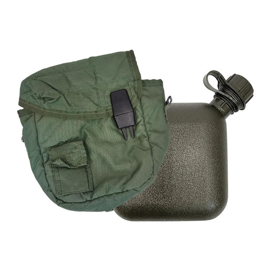New 2 Qt. Canteen & Cover w/strap