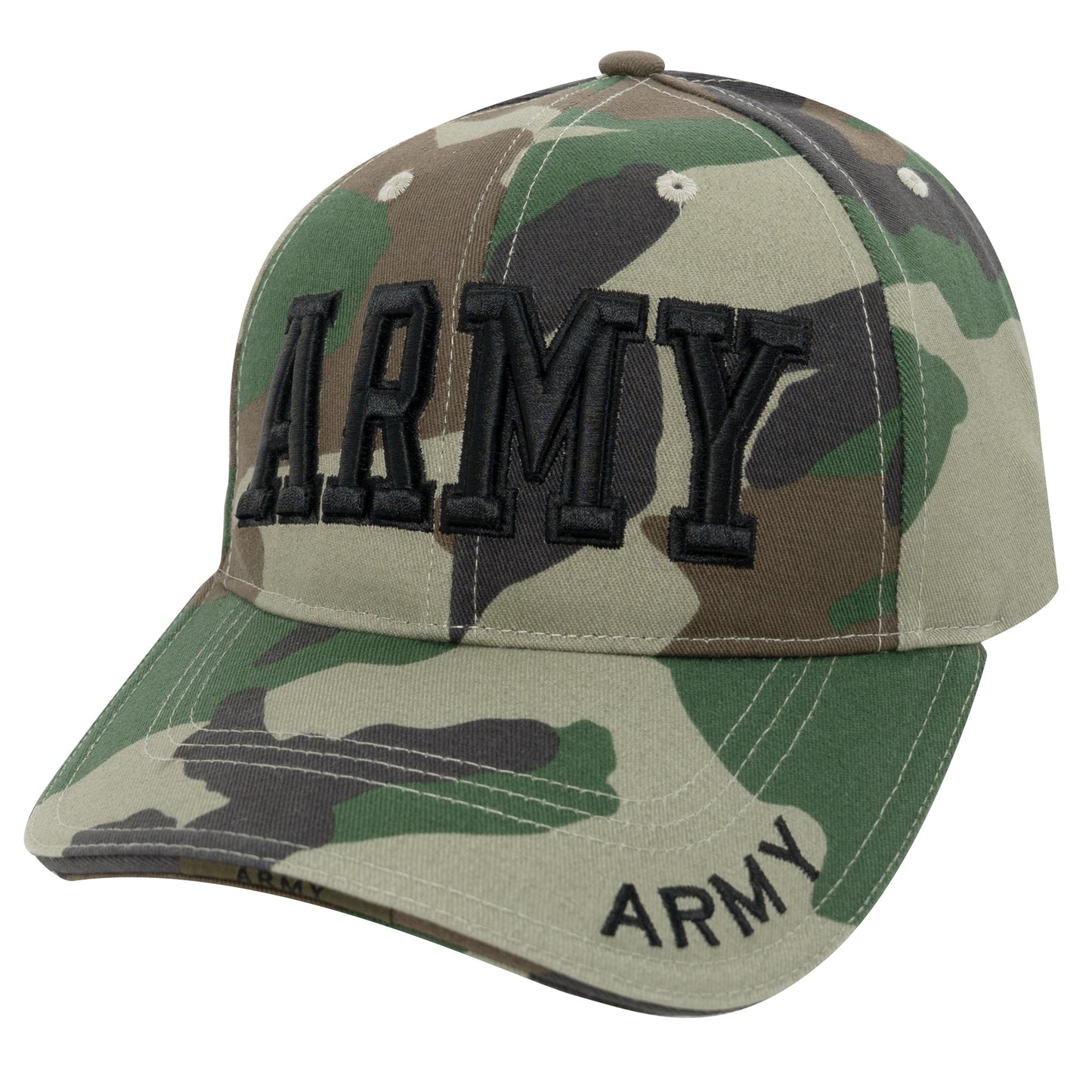 Rothco Deluxe Army Embroidered Low Profile Insignia Cap