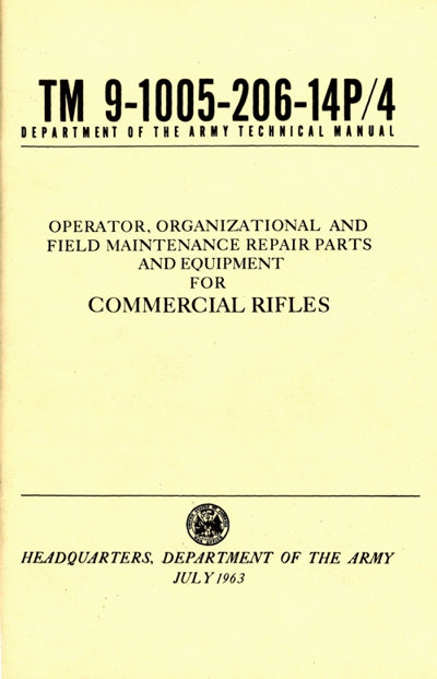 Technical Manual - Commercial Rifles - TM-9-1005-206-14P/4