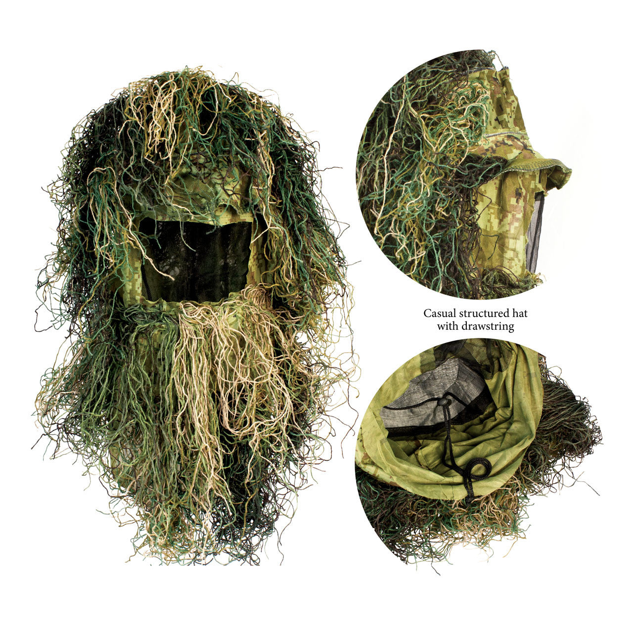 5 Piece Ghillie Suit