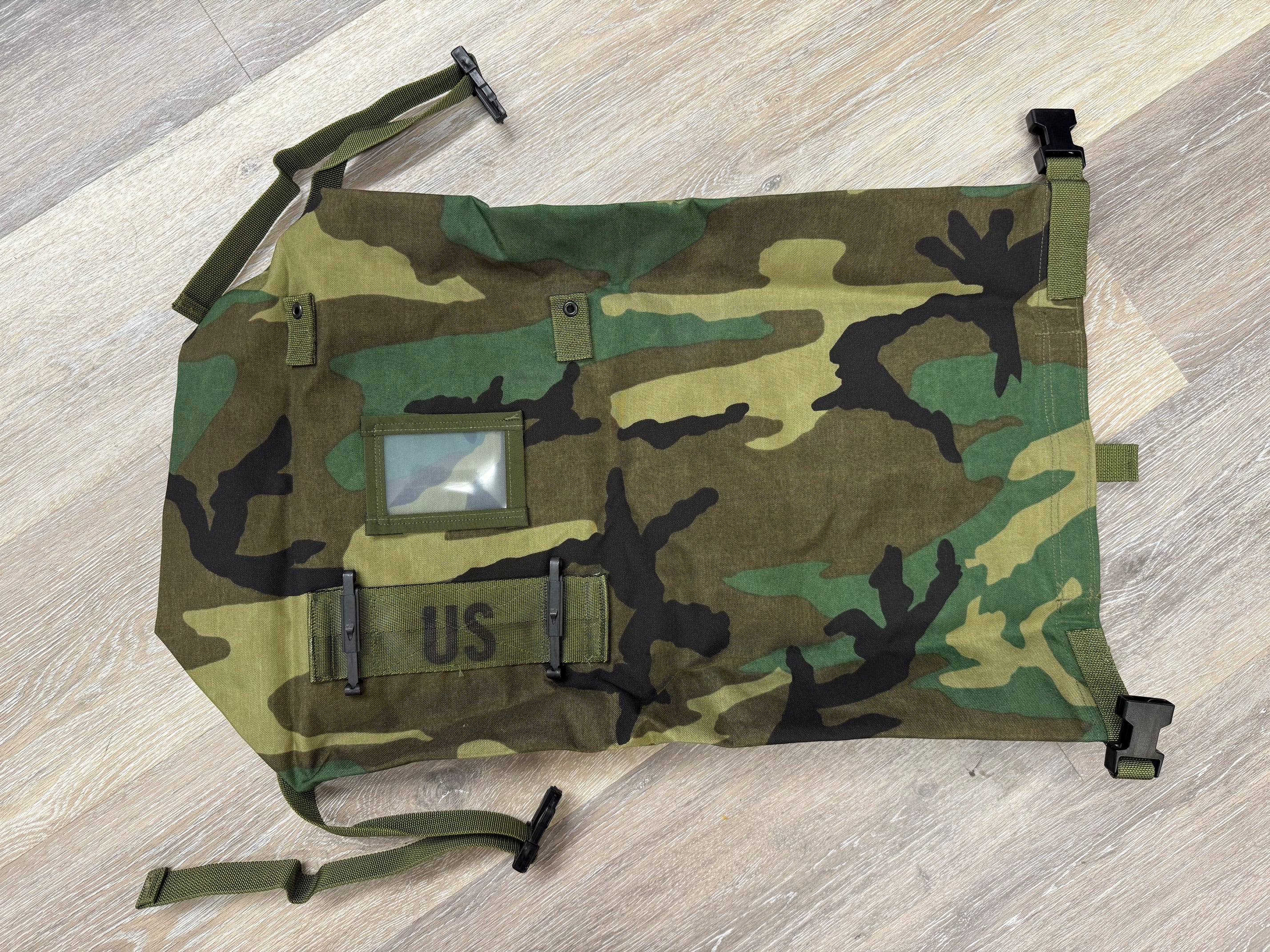 US Military Chemical Protective Gear Bag – Woodland – New – Burns