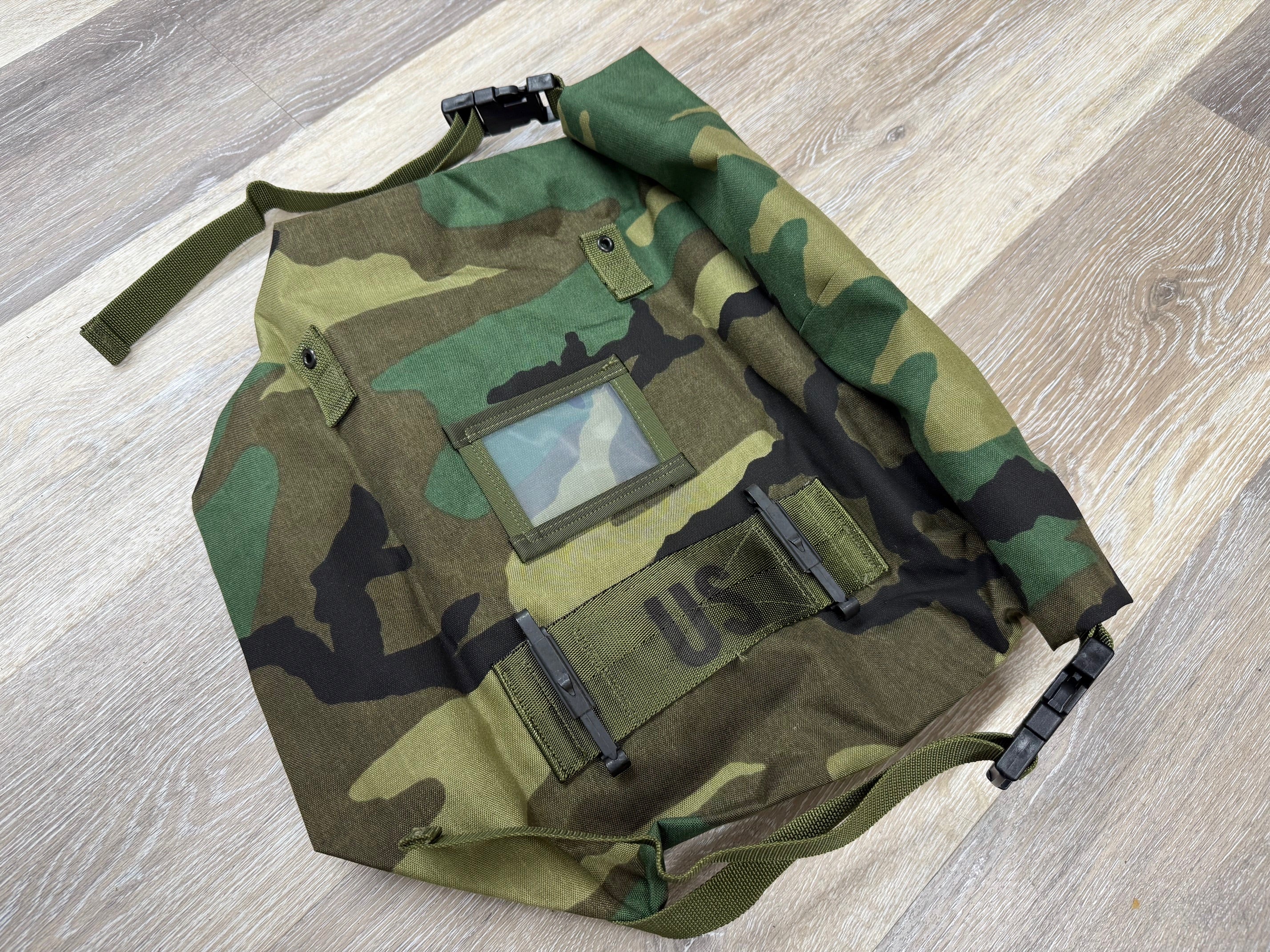 US Military Chemical Protective Gear Bag – Woodland – New – Burns