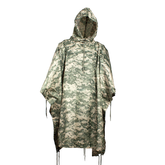 GI Style Ripstop Nylon Poncho