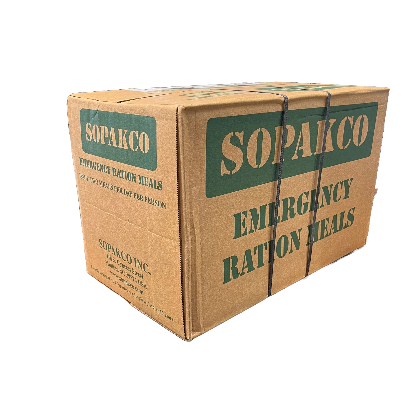 SOPAKCO Emergency Ration Meals Case