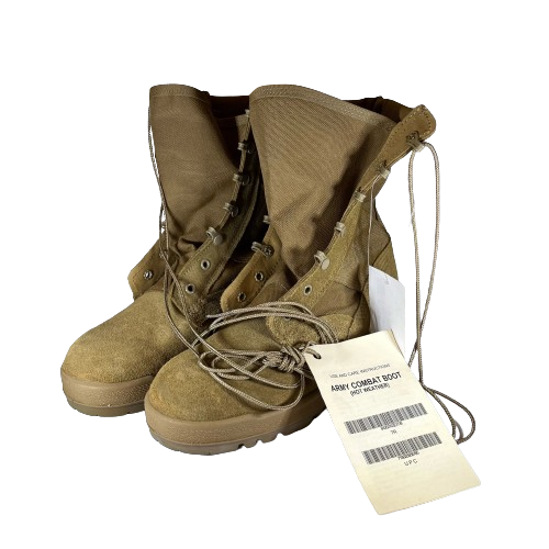 Hot Weather Army Combat Boots, Coyote